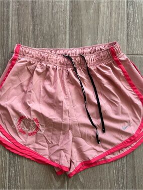 Nike Pink and Hot Pink Women's Athletic Shorts